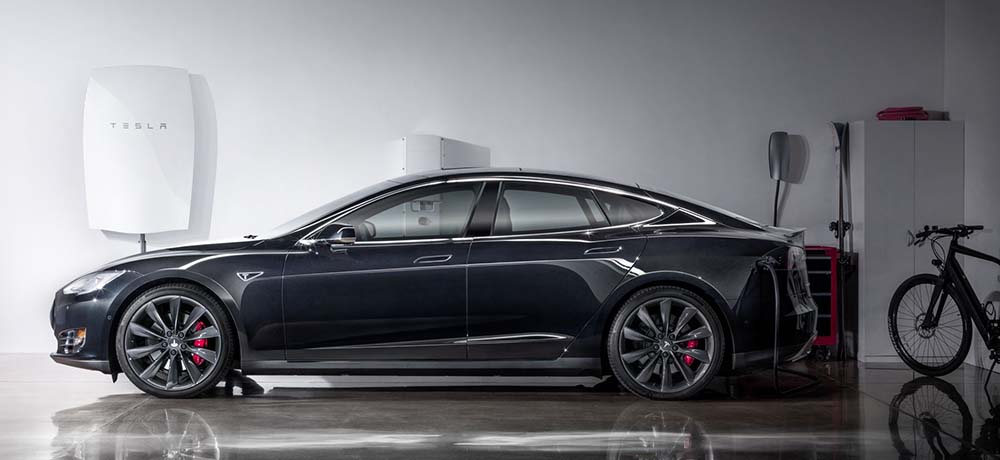 Tesla Model S y Tesla Powerwall