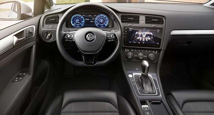 Nuevo salpicadero opcional del Volkswagen e-Golf 2017