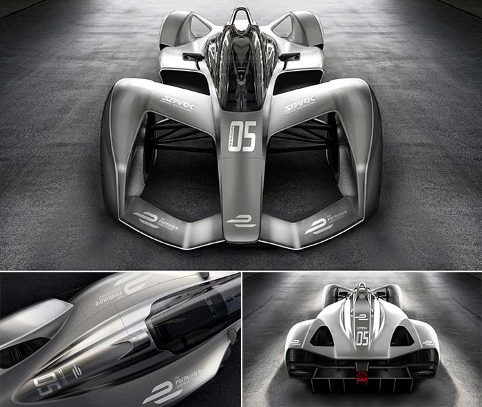 Imágenes del nuevo monoplaza de Spark Racing Technologies para la Fórmula E