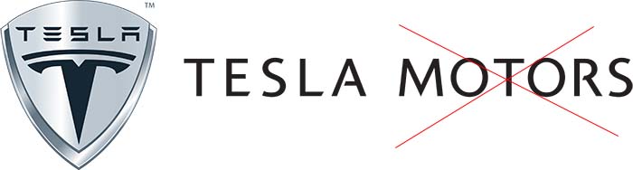 Tesla ha eliminado la palabra Motors de su nombre