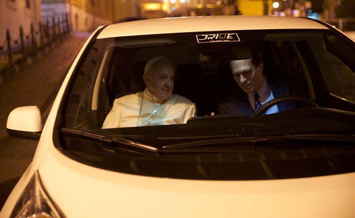 El Nissan Leaf que utilizará el Papa Francisco
