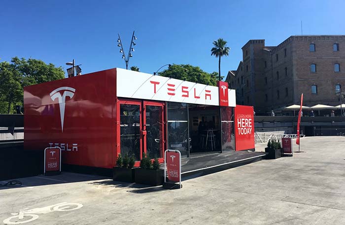 Tesla inaugura hoy su Pop-up store en Barcelona