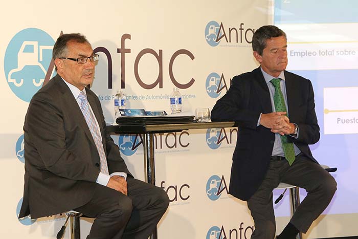 Antonio Cobo, Presidente de ANFAC, y Mario Armero, Vicepresidente Ejecutivo de la Asociación