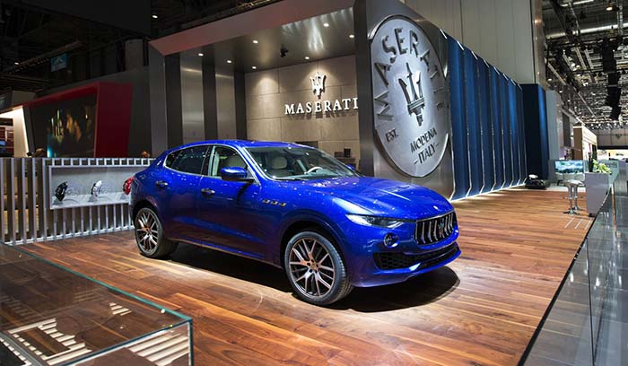 Maserati Levante, Salón del Automóvil de Ginebra
