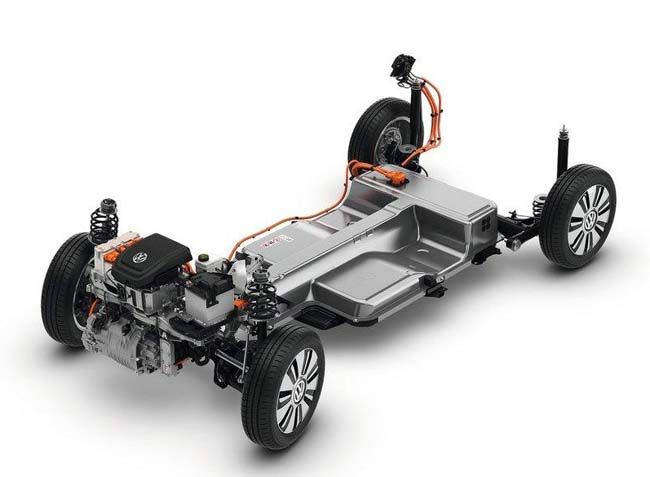 Configuración mecánica del Volkswagen e-up!