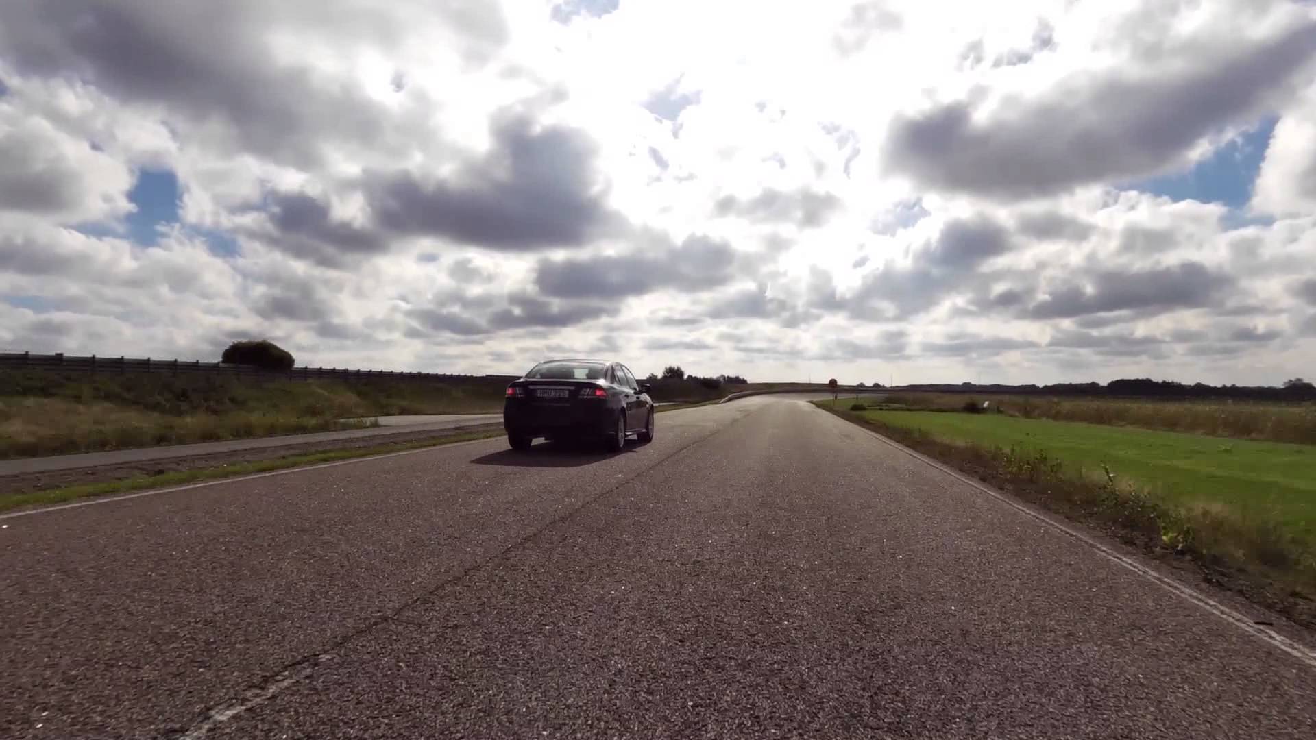 El Saab 9-3 eléctrico en vídeo en su primera prueba