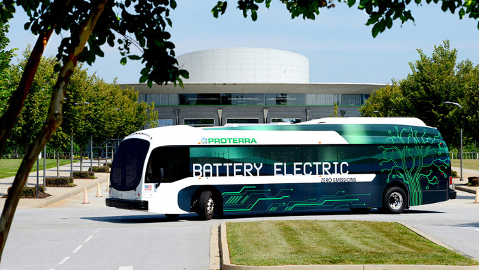 autobus electrico proterra - 700