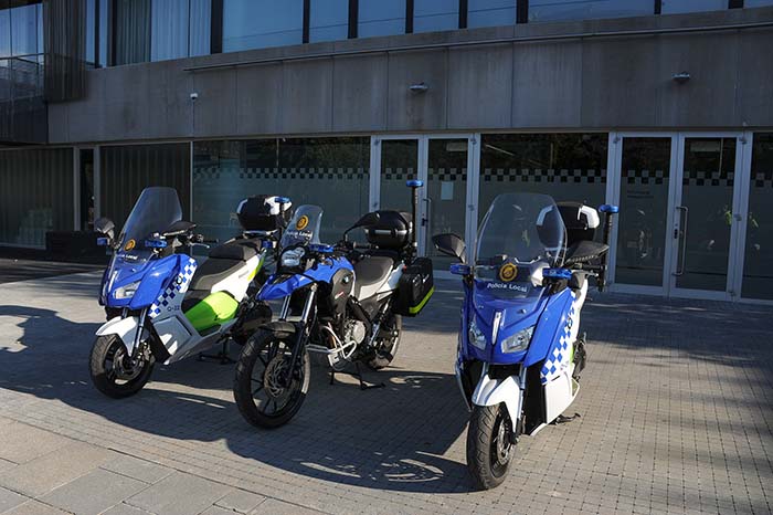 Policía Local de Sant Cugat BMW C Evolution