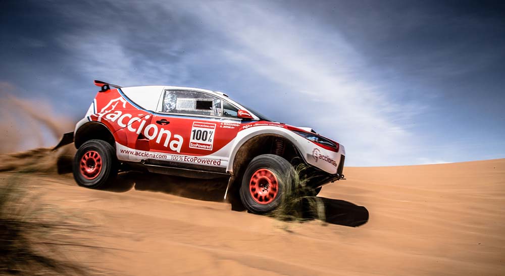 El Acciona 100% EcoPowered en el Rally de Marruecos