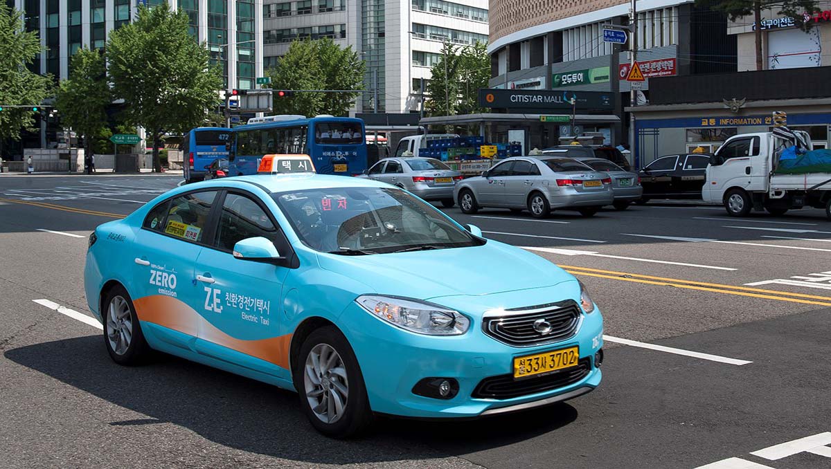 taxi coreano renault samsung sm3 ZE