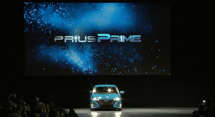 Toyota Prius Prime. Presentación en Nueva york