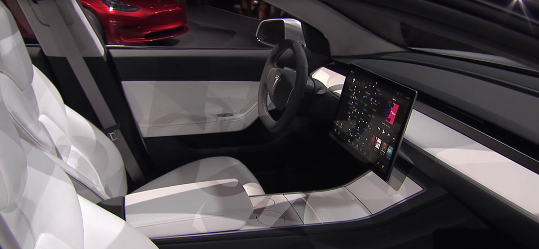 Tesla Model 3 - Interior