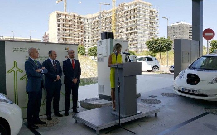 Inauguración punto recarga rápida