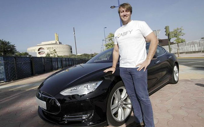 Juan de la Torre de Cabify que contará con un Model S en Sevilla - Foto Expansion