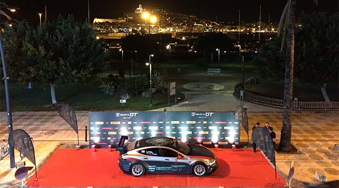 Electric GT presenta el Model S GTE en Ibiza