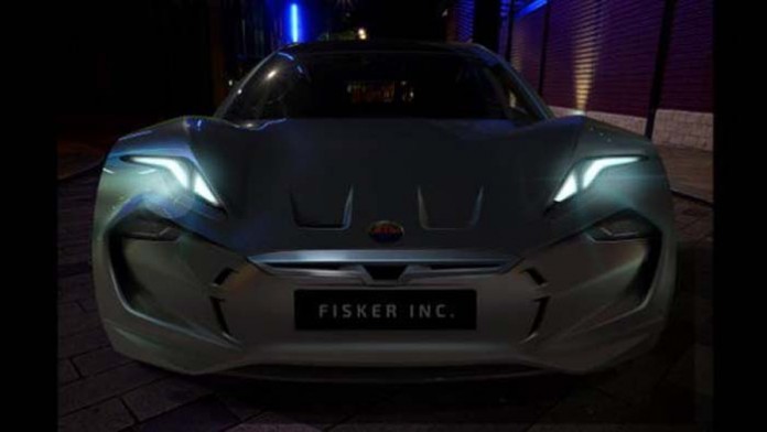 Fisker revela la parte delantera de su nuevo coche eléctrico
