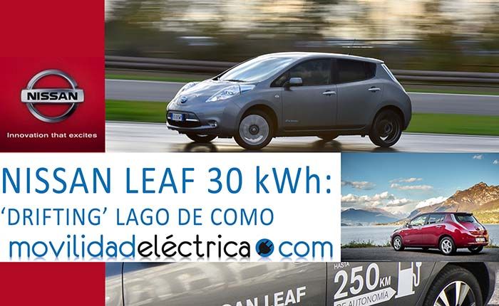 Drifting con el Nissan Leaf