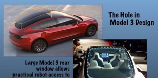 El techo solar del Model 3 permite automatizar por completo su producción