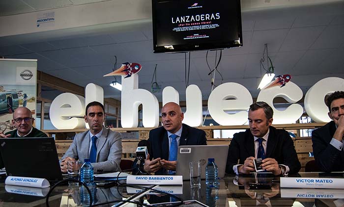 Nissan junto a_la entidad local Lanzaderas acerca el AVE a Soria
