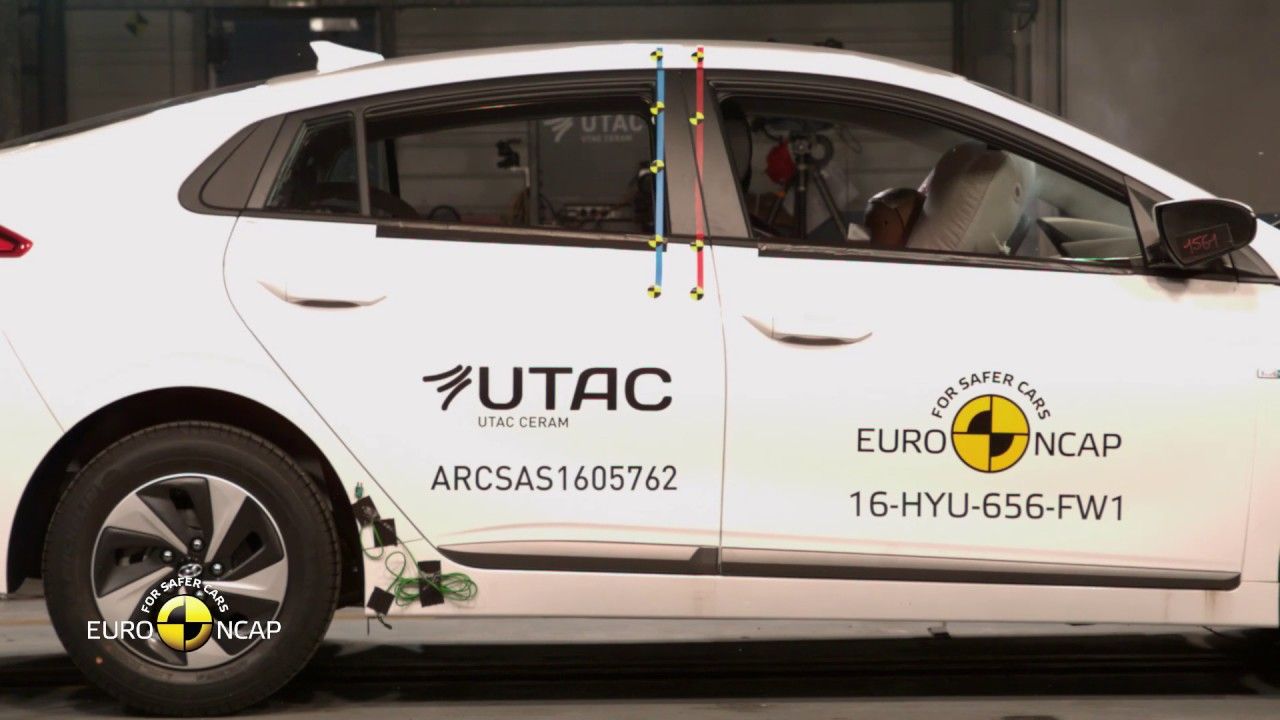 Hyundai Ioniq logra 5 estrellas Euro NCAP