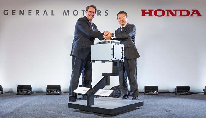 Acto de presentación de Fuel Cell System Manufacturing la joint venture General Motors y Honda