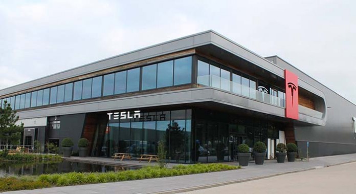 Fábrica de ensamblaje de Tesla en Tilburg-Holanda
