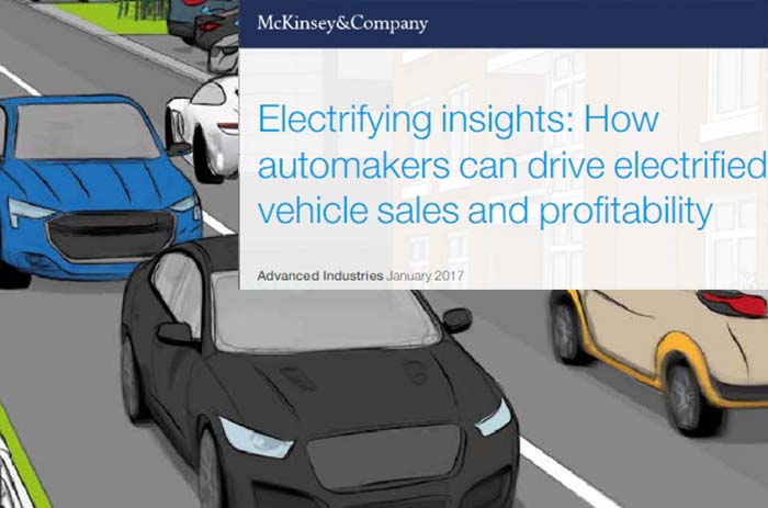 Informe sobre la rentabilidad de los coches eléctricos de McKinsey