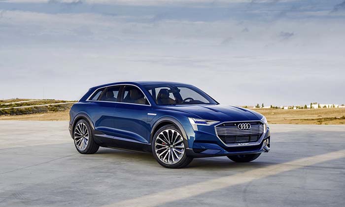 El Audi e-tron eléctrico llegará en 2018