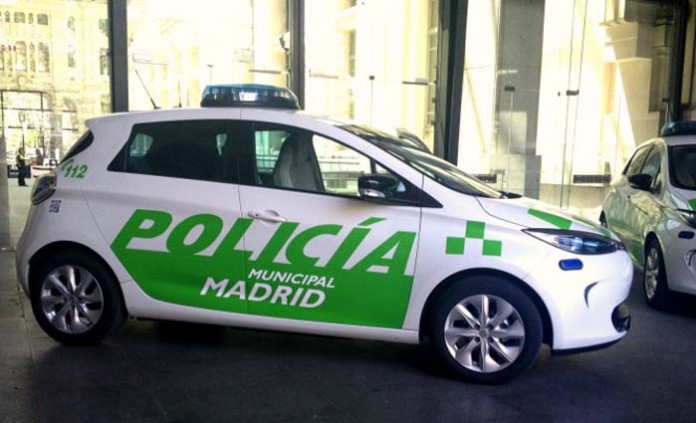 El Renault Zoe de la policía municipal ya formaba parte de la flota anteriormente