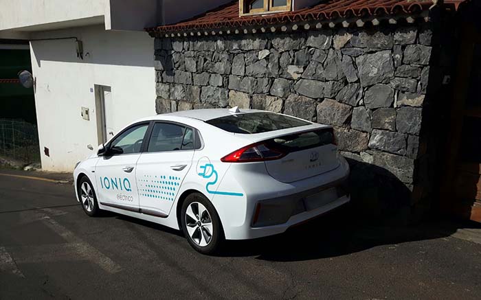 El Hyundai IONIQ eléctrico ya disponible en España- Foto Héctor D. Rodríguez