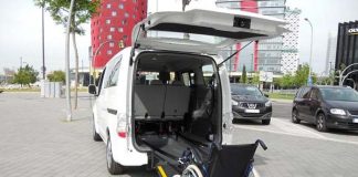 La Nissan e-NV200, el primer coche eléctrico para personas con movilidad reducida