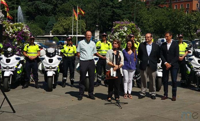 Inés Sabanés presenta la nueva flota Silence del cuerpo de Agentes de Movilidad de Madrid