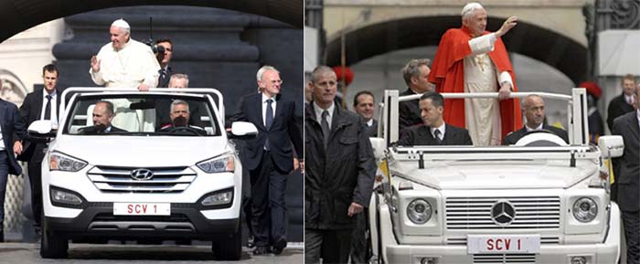 El Opel Ampera-e es el último coche del Papa Francisco - Movilidad Eléctrica