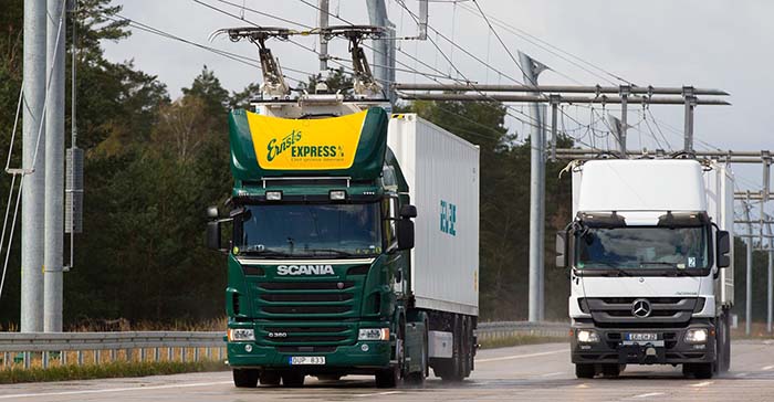 eHighway, el segundo proyecto de autopista electrificada para camiones de Siemens
