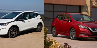Comparativa Nissan Leaf 2018 VS Chevrolet Bolt-Opel Ampera-e