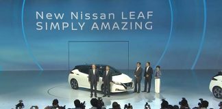 Presentación del nuevo Nissan Leaf 2018 en Tokio
