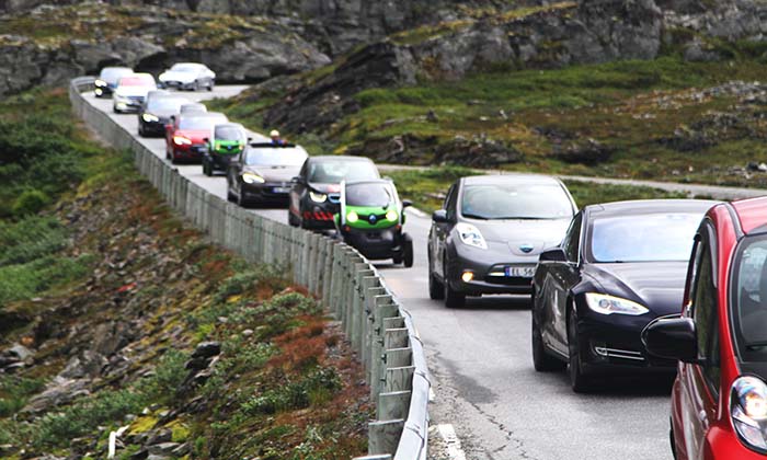 Vehículos eléctricos Noruega