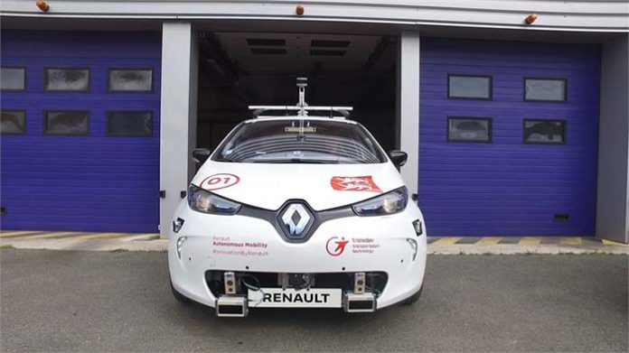 Renault lanza una flota eléctrica y autónoma experimental en Rouen
