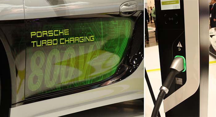 Sistema de carga ultra rápida Turbo Charging de Porsche