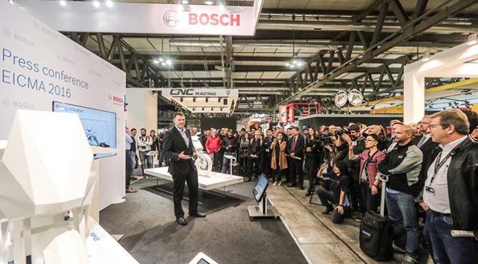 Conferencia de prensa de Bosch en EICMA 2016