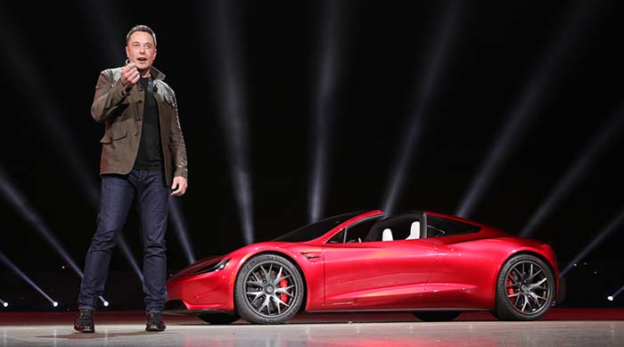 Tesla presenta el nuevo Roadster