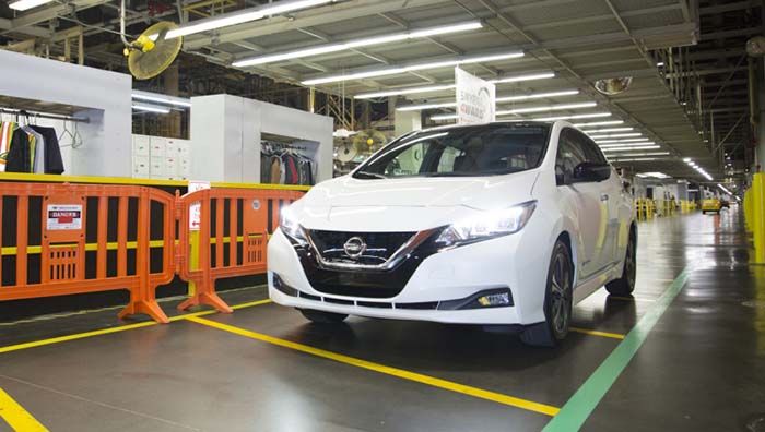 El Nissan Leaf ya se fabrica en Estados Unidos