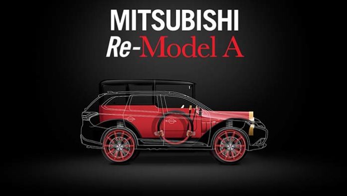 Mitsubishi presenta el Re-Model A sobre plataforma PHEV