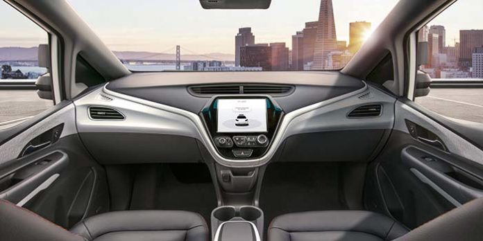 General Motors muestra el Bolt autónomo, sin pedales, ni volante