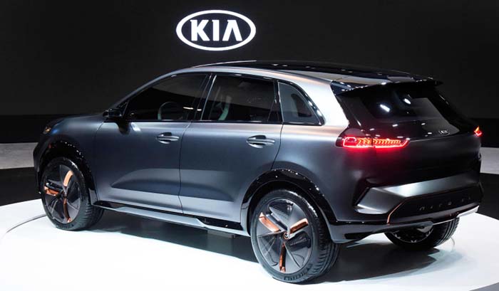  El Kia Niro EV Concept con   kWh de batería en el CES