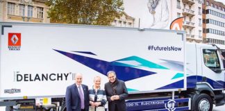Renault Trucks entrega un camión eléctrico y refrigerado a Delanchy