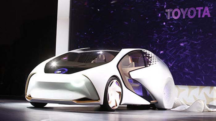 Toyota concept autónomo en el CES 2018