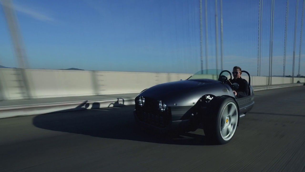 Vanderhall Edison, tres ruedas y 300 kilómetros de autonomía