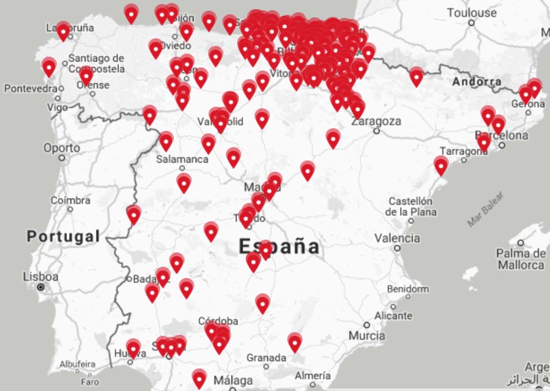 Estaciones de servicio de Avia en España