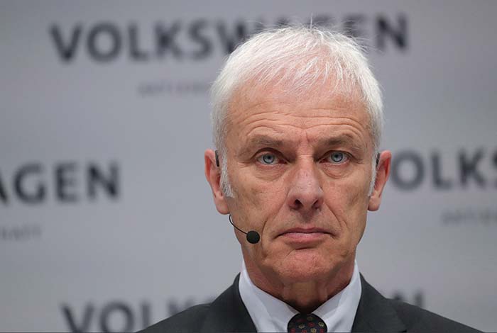 Matthias Mueller presidente ejecutivo del Grupo Volkswagen